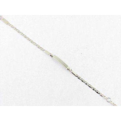 Pulsera Reciem Oro Blanco