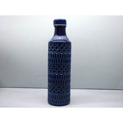 Botella licor portomarinico azul