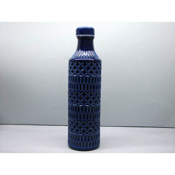 Botella licor portomarinico azul