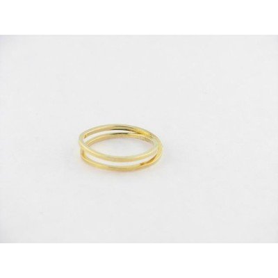 Anillo Plata Chapada
