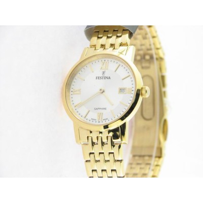 Festina Swiss Agujas Acero Chapado Armys Chapado