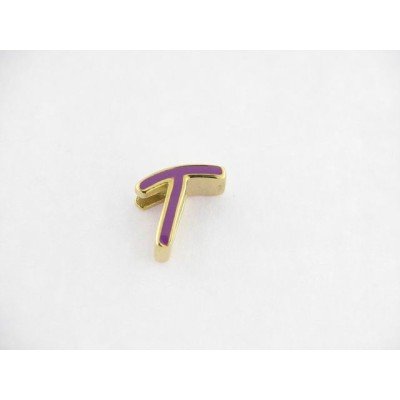 Viceroy Motivo " T " Acero Dorado