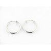 Pendientes Aro Oro Blanco Pendientes Aro Oro Blanco