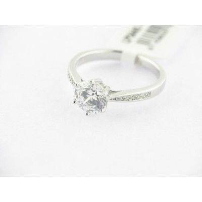 Lotus Sortija Plata Piedras