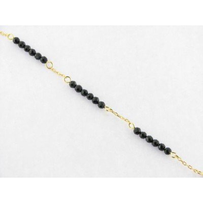 Pulsera Plata Chapada Piedras