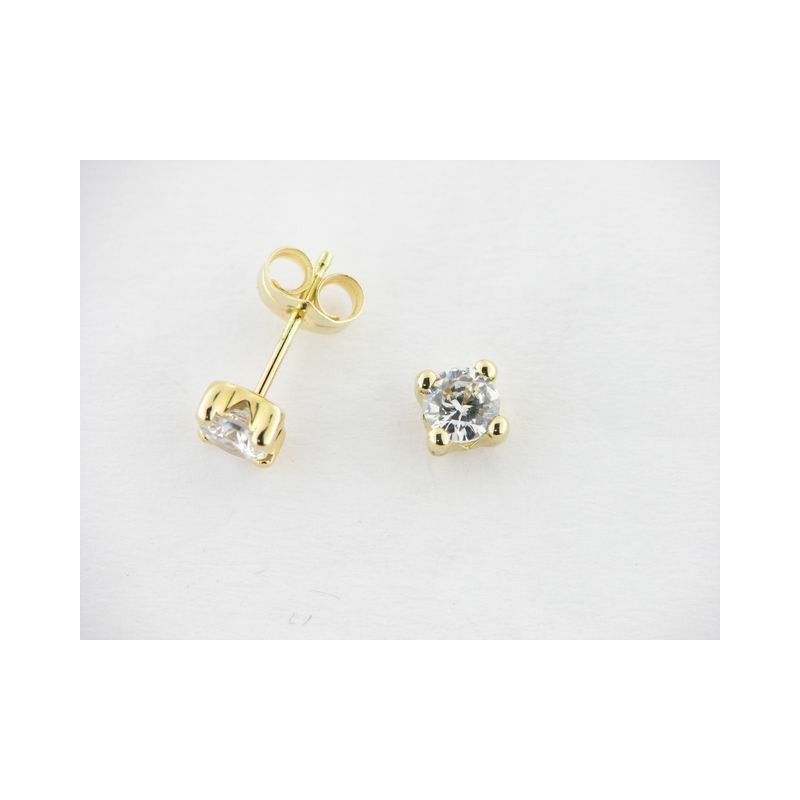 Pendientes Oro Piedra