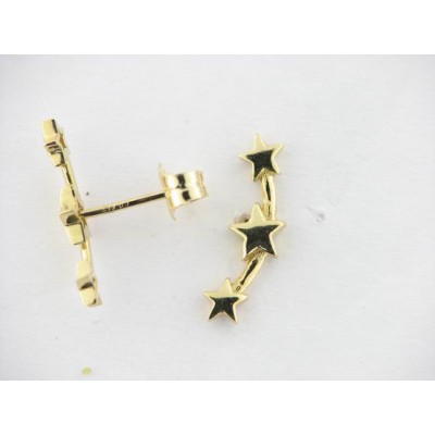 Pendientes Oro Trepador