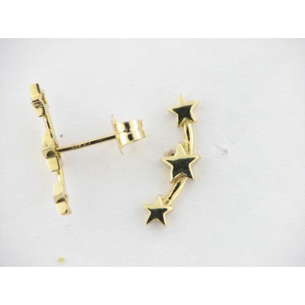 Pendientes Oro Trepador