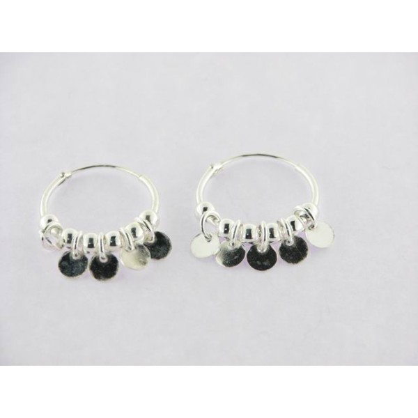 Pendientes Aro Plata