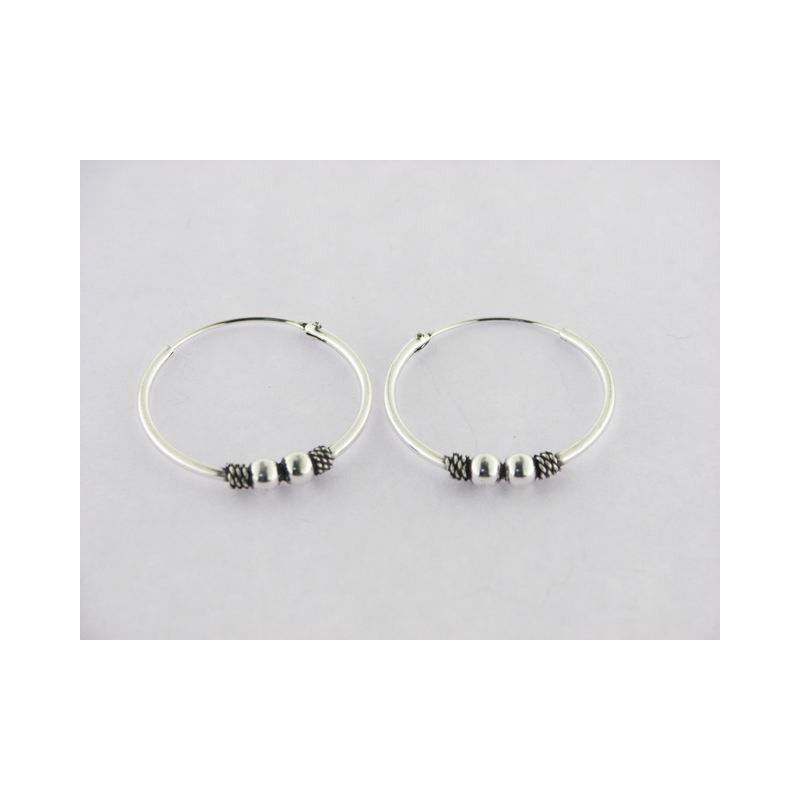 Pendientes Aro Plata