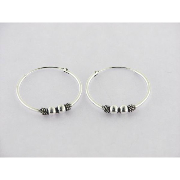 Pendientes Aro Plata