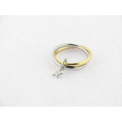 Viceroy Anillo Acero Bicolor