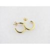 Viceroy Pendientes Aro Plata Chapada