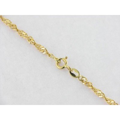 Cadena Oro 40 cm Singapour