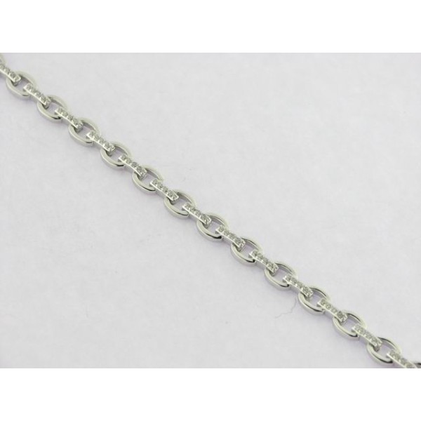 Lotus Pulsera Plata Piedras