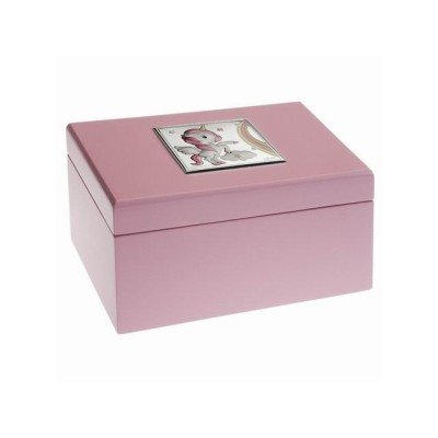 Joyero Musical Rosa Unicornio