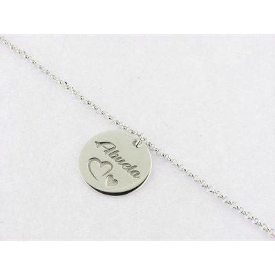 Lotus Pulsera Plata Abuela