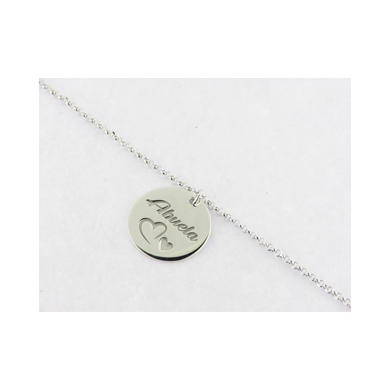 Lotus Pulsera Plata Abuela