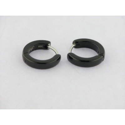 Lotus Pendientes Aro Acero