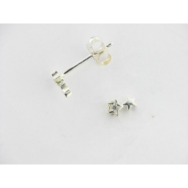 Pendientes  Plata Piedras