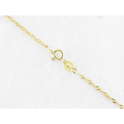 Cadena Plata Chapada 70 cm
