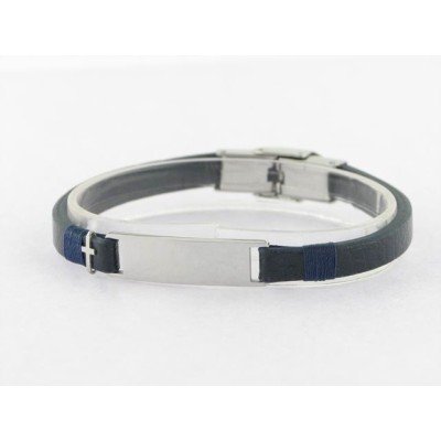 Viceroy Pulsera Acero Piel