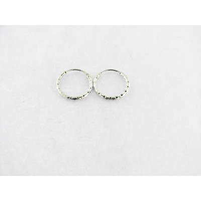 Pendientes aro plata