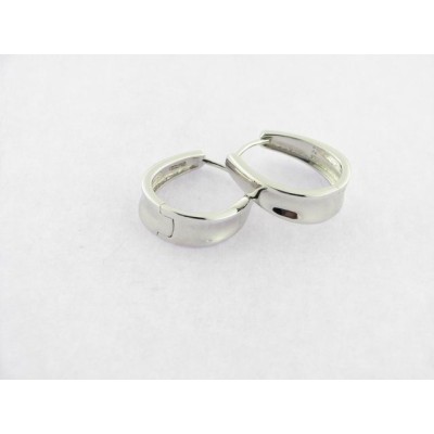 Pendientes aro plata