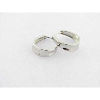 Pendientes aro plata