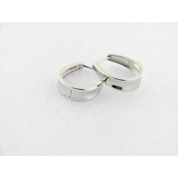 Pendientes aro plata