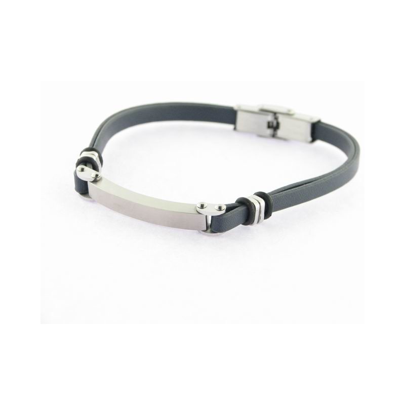 Viceroy Pulsera Acero Piel