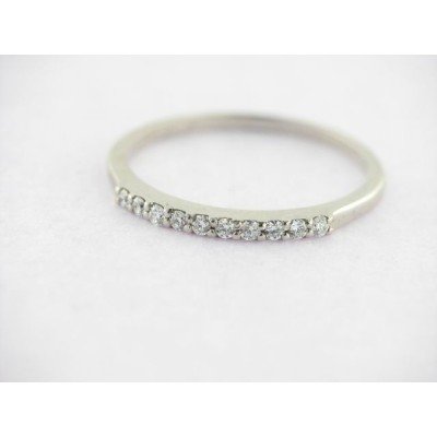 Sortija Oro Blanco Diamantes