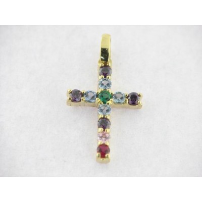 Cruz Oro Piedras