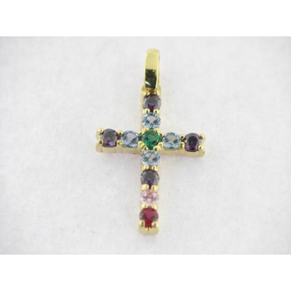 Cruz Oro Piedras