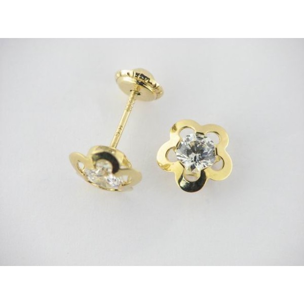 Pendientes Oro Piedras