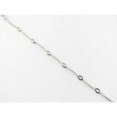 Pulsera Plata Piedras