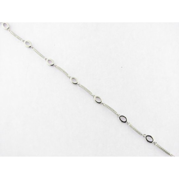 Pulsera Plata Piedras