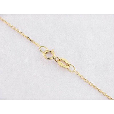 Cadena Oro 60 cm Forzada