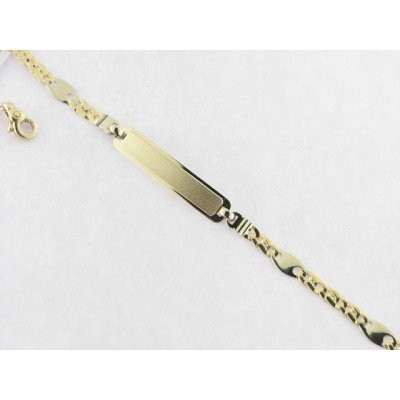 Pulsera Esclava Oro Bicolor