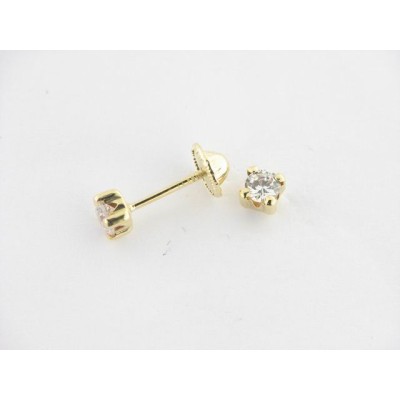 Pendientes Oro Piedra