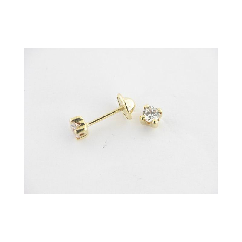 Pendientes Oro Piedra