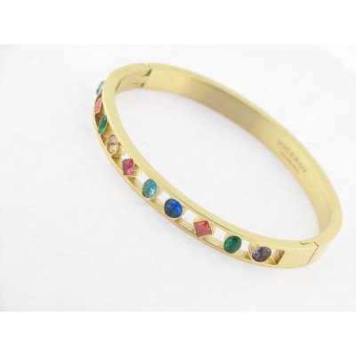 Viceroy Pulsera Aro Acero Chapado Piedras