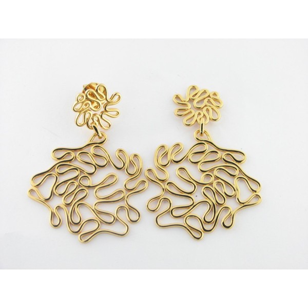Duran Exquse pendientes plata chapada