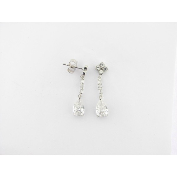 Duran Exquse pendientes plata circonitas