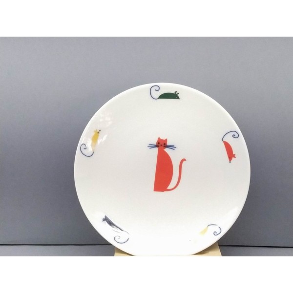 Plato llano vajilla infantil Ailanto