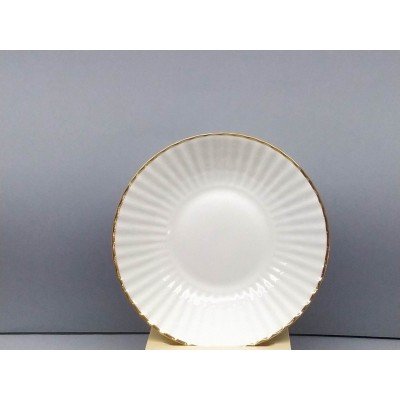 Plato hondo Conchas filo oro