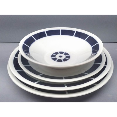 Plato postre Coroa