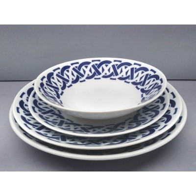 Plato hondo Encadrelado