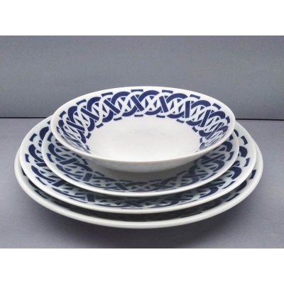 Plato llano grande Encadrelado