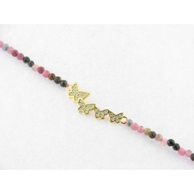 Viceroy pulsera plata chapdada circonitas